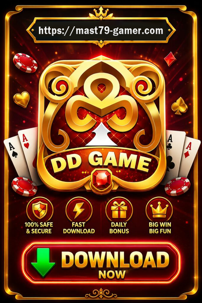 DD Game Android game guide banner showing the mobile brand for users in India