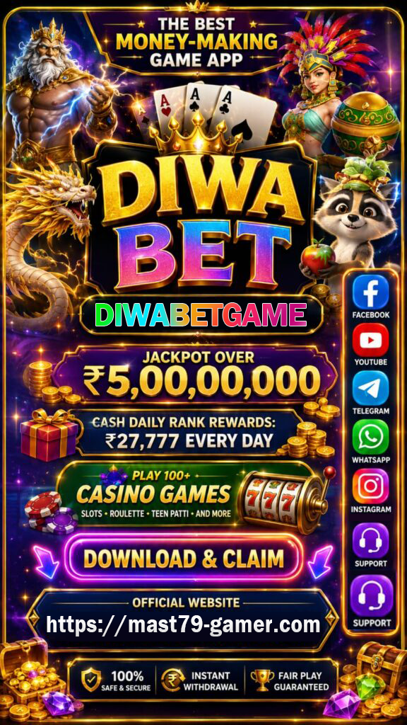 Diwa Bet Game Android game guide banner showing the mobile brand for users in India