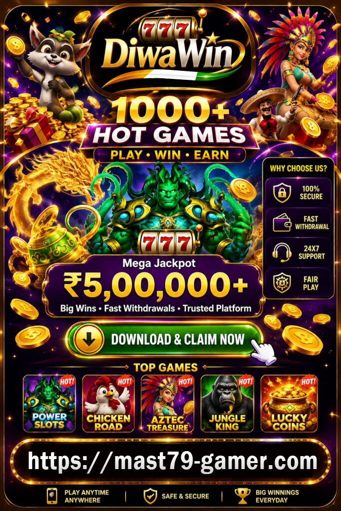 Diwa Win Android game guide banner showing the mobile brand for users in India