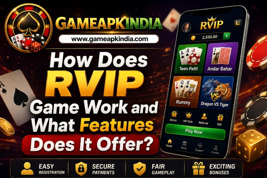 RVIP Game image used in this India-focused guide to the main setup and usage questions a new Android user is likely to have