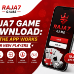 RAJA7 Game mobile guide image illustrating the section on APK download, installation and update handling