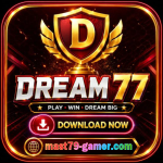 Dream 77 Game app logo and featured image for Indian mobile users