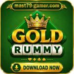 Gold Rummy app logo and featured image for Indian mobile users